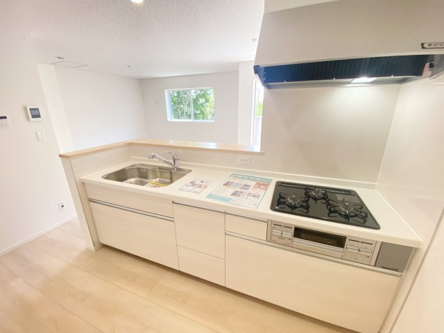 『八王子市新築戸建て』八王子市大和田町7-3【仲介手数料無料】　２５期のキッチン|仲介手数料無料～八王子ひなた不動産～八王子市大和田町　新築戸建て