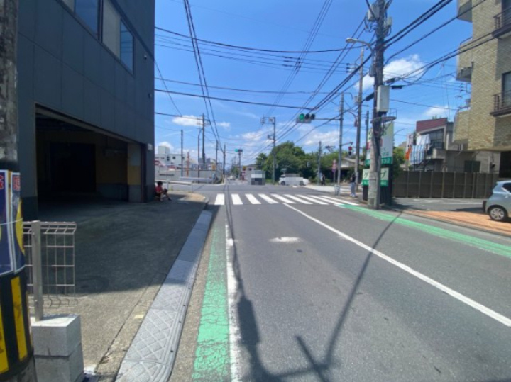 『八王子市新築戸建て』八王子市大和田町7-3【仲介手数料無料】　２５期の前面道路含む現地写真|仲介手数料無料～八王子ひなた不動産～八王子市大和田町　新築戸建て