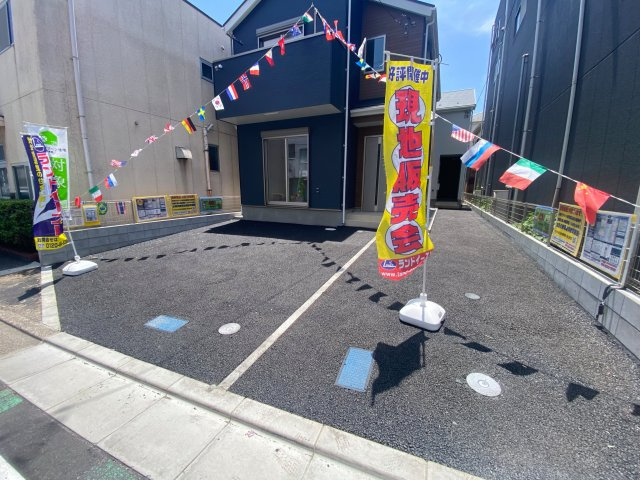 『八王子市新築戸建て』八王子市大和田町7-3【仲介手数料無料】　２５期の前面道路含む現地写真