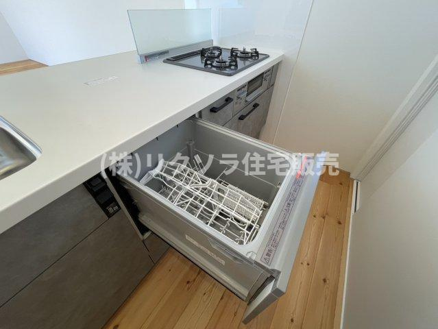 八幡三反長　未入居一戸建ての設備|食器洗い乾燥機
■物件内覧・資金計画相談・住宅ローン相談、リフォーム相談、お問合せ受付中■
※当日・翌日のご内覧、ご相談はお電話でのお問合せがスムーズです！