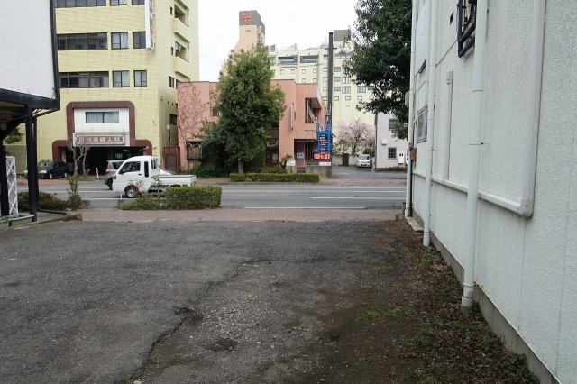 高崎市柳川町　売地の外観|南側境界を西から東方向