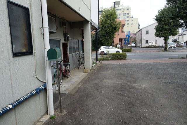 高崎市柳川町　売地の外観|北側境界を西から東方向