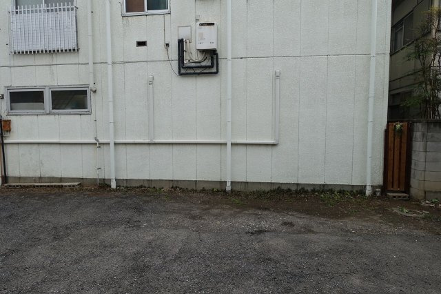 高崎市柳川町　売地の外観|西側境界を北から南方向