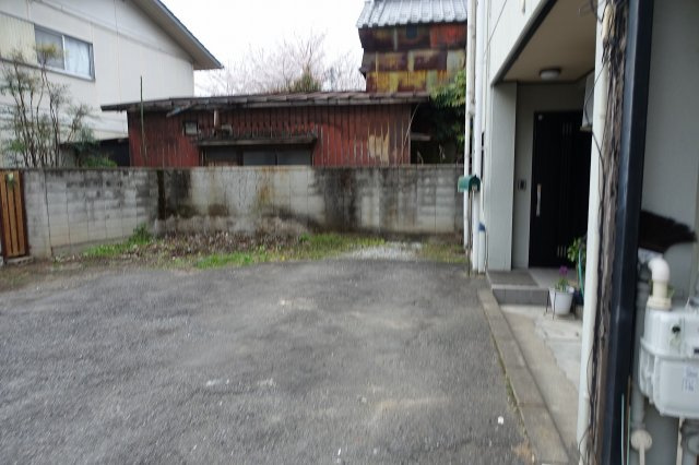 高崎市柳川町　売地の外観|北側境界を東から西方向