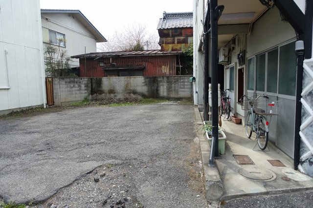 高崎市柳川町　売地の外観|北側境界を東から西方向