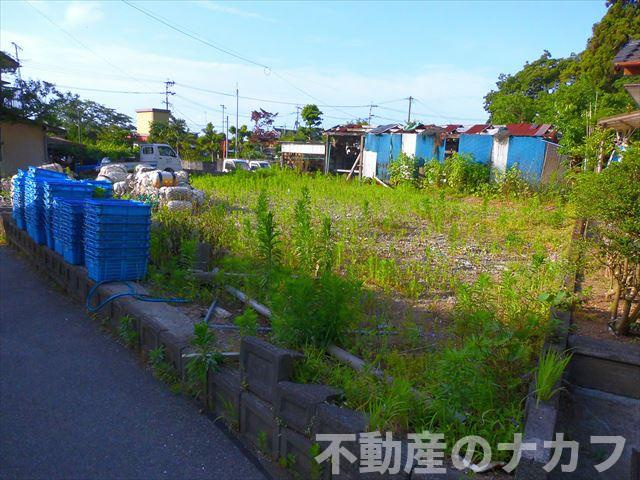宇土市住吉町の売地の外観