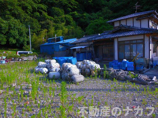 宇土市住吉町の売地の外観