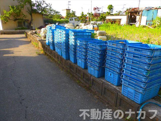 宇土市住吉町の売地の外観