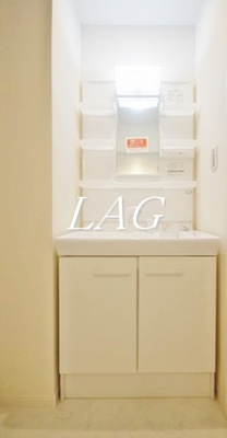 【洗面所】 | エキューム登戸 | 洗面台です。