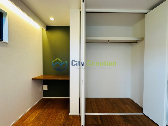 藤沢市大庭　デザイナーズ分譲住宅A棟の収納