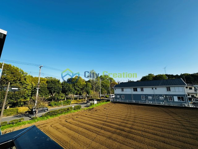 藤沢市大庭　デザイナーズ分譲住宅A棟の展望