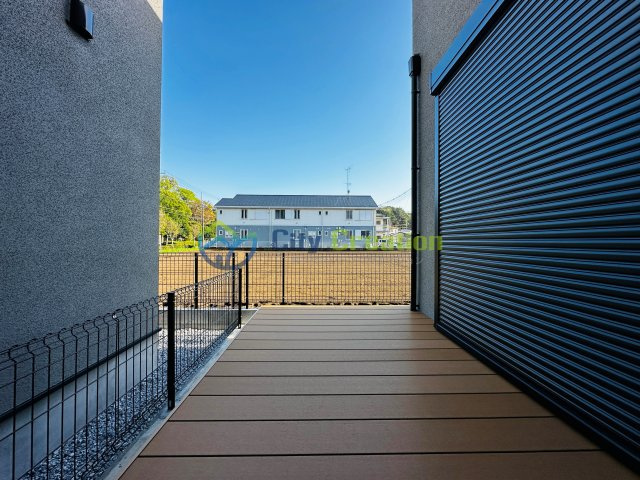 藤沢市大庭　デザイナーズ分譲住宅A棟の庭