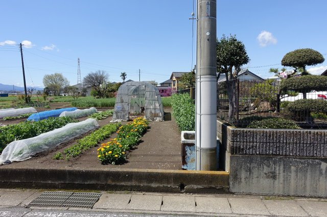 高崎市西島町　売地の外観|東から西方向