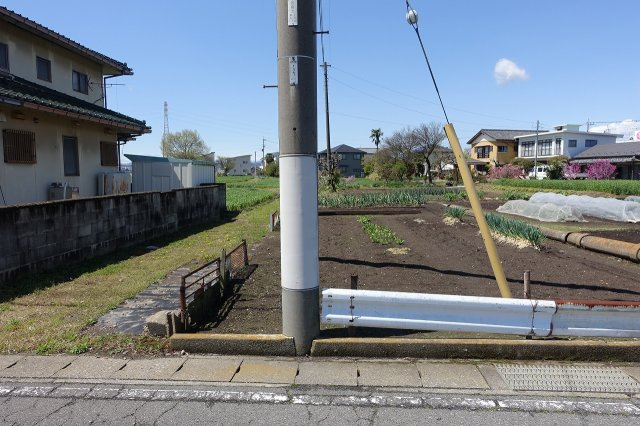 高崎市西島町　売地の外観|東から西方向