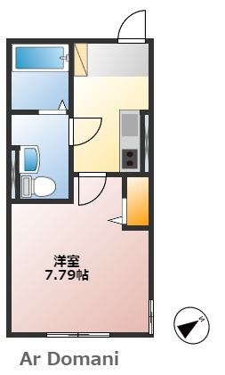 【間取り】 | ヒルズ松戸