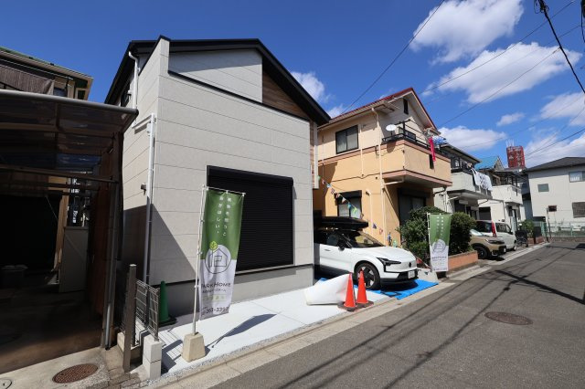 《仲介手数料無料》南区内谷２丁目14-21-2(全1戸)新築一戸建てケイアイスタイルの外観|撮影日 2025年9月7日 13:15 晴れ