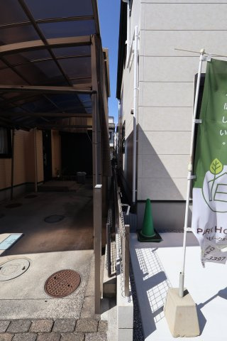 《仲介手数料無料》南区内谷２丁目14-21-2(全1戸)新築一戸建てケイアイスタイルの外観|撮影日 2025年9月7日 13:15 晴れ