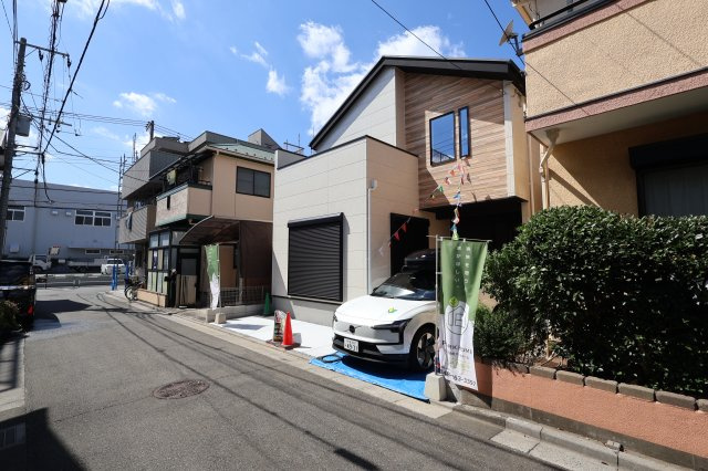 《仲介手数料無料》南区内谷２丁目14-21-2(全1戸)新築一戸建てケイアイスタイルの外観|撮影日 2025年9月7日 13:15 晴れ