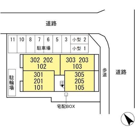 リベルテの区画図