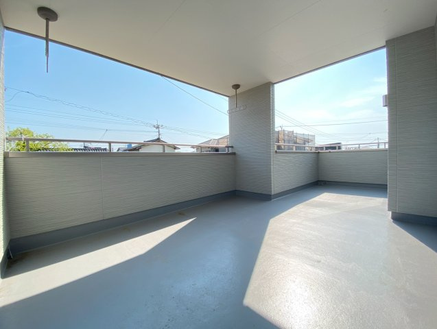 【バルコニー】 | いろどりアイタウン熊本市南区並建町　3号棟