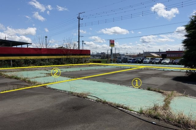 高崎市正観寺町　全2区画売地　1の外観|北西から南東方向