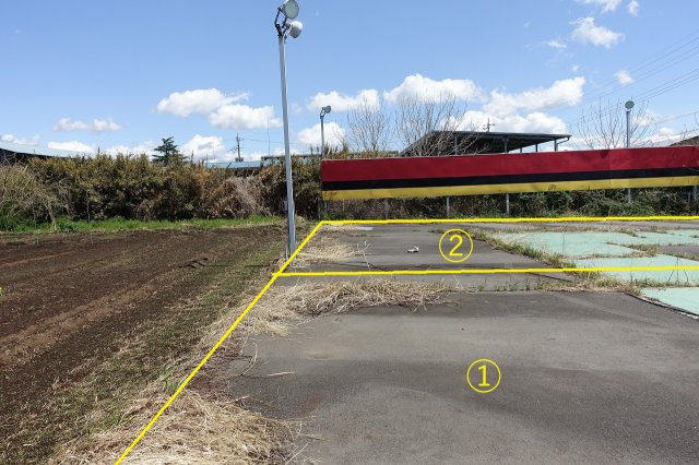 高崎市正観寺町　全2区画売地　1の外観|北側を西から東方向