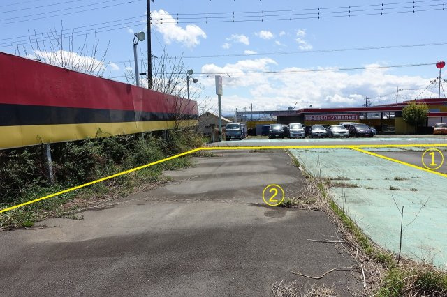 高崎市正観寺町　全2区画売地　1の外観|北から南方向