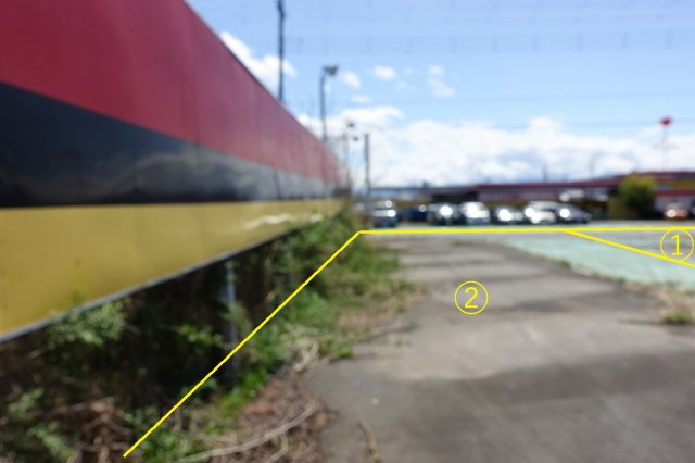 高崎市正観寺町　全2区画売地　1の外観|北から南方向