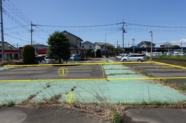 高崎市正観寺町　全2区画売地　1の外観|東から西方向