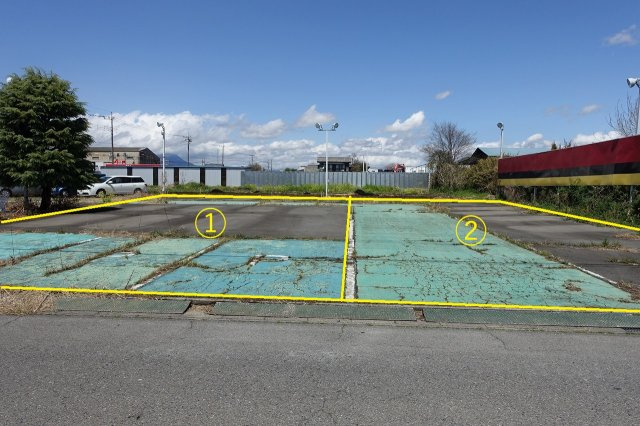 高崎市正観寺町　全2区画売地　1の外観|南から北方向