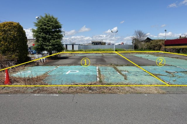 高崎市正観寺町　全2区画売地　1の外観|南から北方向