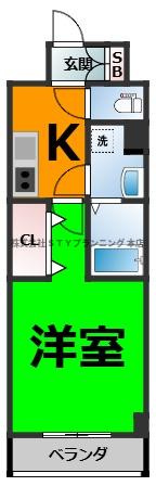 仲介手数料０円！NEUA　NARUMIの間取り