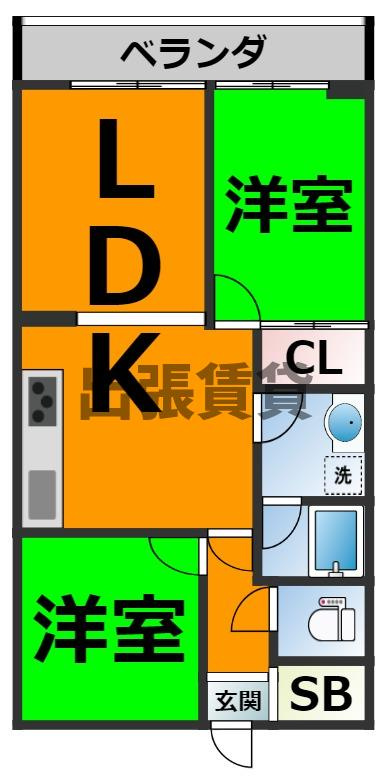 仲介手数料0円！梅森坂マンションの間取り