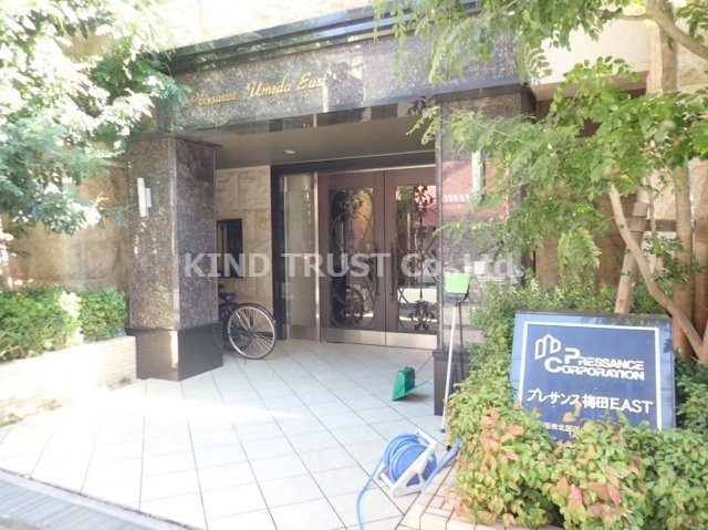 プレサンス梅田EASTのエントランス|エントランスです