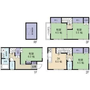 【間取り】 | 高槻市南芥川町貸家