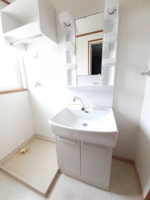 【洗面所】 | フレグランス望Ｂ | 脱衣スペースもあります