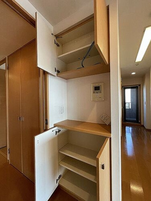 【セキュリティ】 | ポレスターステーションシティ本庄 | モニター付きインターホン、収納※前回募集時2023.4撮影