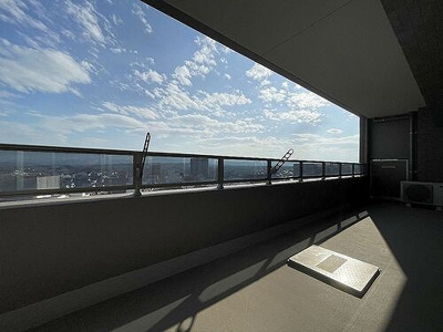 【バルコニー】 | ポレスターステーションシティ本庄 | バルコニー別角度　※前回募集時2023年4月撮影