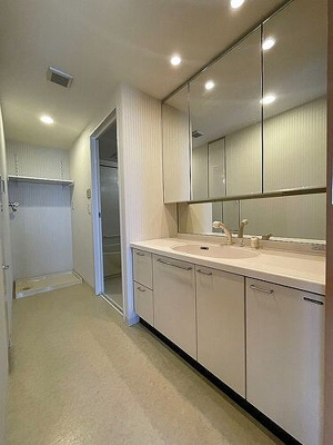 【洗面所】 | ポレスターステーションシティ本庄 | 洗面所　※前回募集時2023年4月撮影