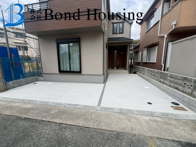 教育施設まで徒歩15分　垂水区西脇1丁目　新築限定1棟の駐車場