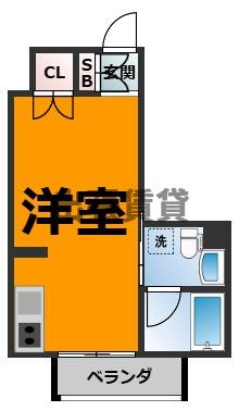 仲介手数料０円！Ｃｏｍｆｏｒｔ金山の間取り