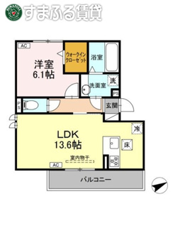 【間取り】 | D-avance朝日　B棟　岡崎市朝日町