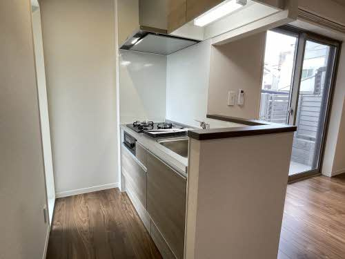 熊本市中央区薬園町の賃貸マンションのキッチン