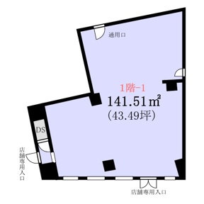 【間取り】 | 初台共同ビル