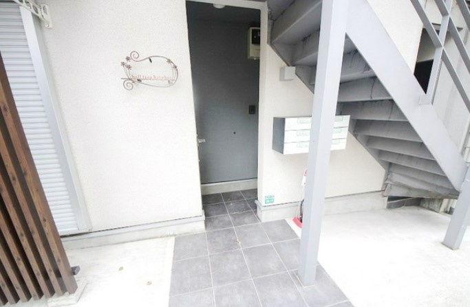 ベルツリーハイツのエントランス