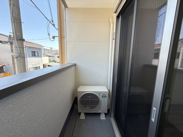 ジーメゾン飾磨恵美酒のバルコニー