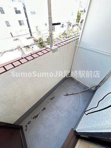 サニーハイツ (杭瀬)のバルコニー|広々としたバルコニーです