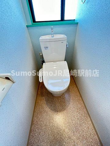 サニーハイツ (杭瀬)のトイレ|清潔感のあるトイレです