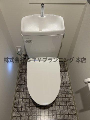 仲介手数料０円！ポルタニグラ千代田のトイレ