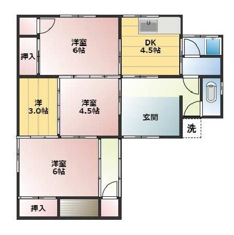 和歌山市杭ノ瀬・ｵｰﾅｰﾁｪﾝｼﾞ中古戸建・72223